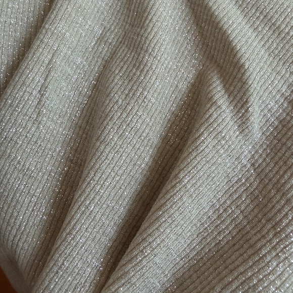 Cream Ribbed Tank Top - Picture 4 of 4